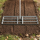 36” x 10” Lawn Leveling Rake with Non-Slip Handle product image