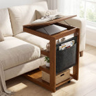 C-Shaped End Table with Adjustable Desktop (1- or 2-Pack) product image