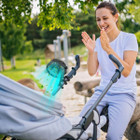 Portable Baby Stroller Fan with Flexible Tripod and 360° Cooling product image