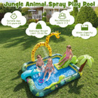 Kids' Inflatable Play Center with Animal Slide product image