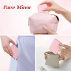 Foldable LED Travel Magnification Makeup Mirror product image