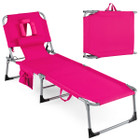 Portable Adjustable Chaise Lounge Tanning Chair product image