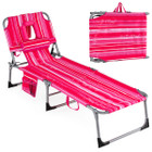 Portable Adjustable Chaise Lounge Tanning Chair product image