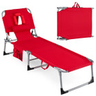 Portable Adjustable Chaise Lounge Tanning Chair product image