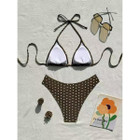 Polka Dot Triangle Bikini Set product image