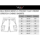 Men's 5-Pocket Cotton Stretch Chino Shorts (2-Pack) product image