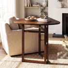 Foldable Dining Table with Rubber Wood Legs  product image
