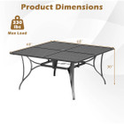 60” x 60” Square Patio Dining Table for 8 product image