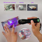2-in-1 UV + White Zoomable LED Flashlight (2-Pack) product image