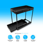Store & Slide All-Purpose Shelf Organizer product image