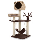 Modern Cat Tree with Natural Sisal Scratching Posts product image