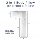 Cheer Collection Total Body L-shaped Pillow product image