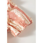 Kelsey Frilled Short Puff Sleeve Mixed Print Blouse product image