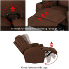  Recliner Chair Massage Swivel Rocker product image