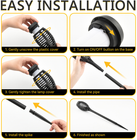 Solar Torch Flame Pathway Light (1- to 12-Pack) product image