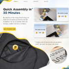 3-in-1 Convertible Chair Bed product image