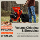 SuperHandy Wood Chipper/ Shredder / Mulcher product image
