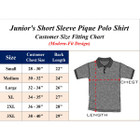 Junior's Short Sleeve School Uniform  Pique Polo Shirt (5-Pack) product image