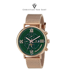 Christian Van Sant Men's Somptueuse LTD Green Dial Watch product image
