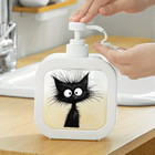 Cute Cat Print Soap Dispenser product image