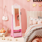 Kids' Jewelry Armoire with Lighted Full Length Mirror product image
