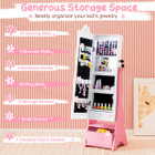Kids' Jewelry Armoire with Lighted Full Length Mirror product image