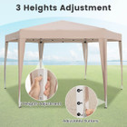 13 x 11.5 FT Hexagonal Canopy with 3 Adjustable Heights product image