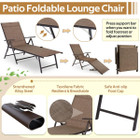 Outdoor Adjustable Chaise Lounge Chair product image