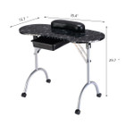 Portable Nail Table Station  product image