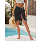 Semi-Sheer Beach Wrap Skirt product image