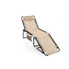 Foldable Recline Lounge Chair with Adjustable Backrest & Footrest product image