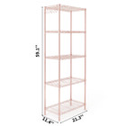 5-Tier Iron Shelving Unit  product image