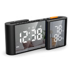 Dual Screen LED Digital Alarm Clock with FM Radio Temperature and Humidity Display product image