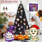 Halloween CountDown Advent Calendar with Ghost Gnome Pumpkin Plush Toys Dolls Pendants Ornaments For Indoor Outdoor Home Party Decoration product image