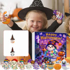 Halloween CountDown Advent Calendar with Ghost Gnome Pumpkin Plush Toys Dolls Pendants Ornaments For Indoor Outdoor Home Party Decoration product image