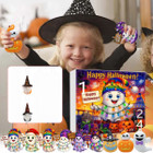 Halloween CountDown Advent Calendar with Ghost Gnome Pumpkin Plush Toys Dolls Pendants Ornaments For Indoor Outdoor Home Party Decoration product image