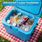 Insulated Hard Shell Portable Cooler product image