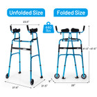 Folding Walker with Arm Rests product image