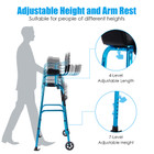 Folding Walker with Arm Rests product image