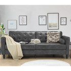3-Seater 84.2” Mid-Century Sofa Couch with Pillows product image
