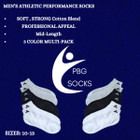 Mid Length Athletic Performance Socks (6-Pairs) product image