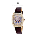 Christian Van Sant Women's Papillon Gold Dial Watch product image