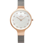 Obaku Women's Rose White Mother of Pearl Dial Watch product image