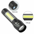 Mini Zoomable USB Rechargeable LED Flashlight (4-Pack) product image
