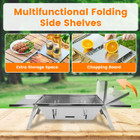 3‑in‑1 Portable Charcoal Grill product image