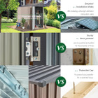 4.2" x 7" Outdoor Storage Shed  product image