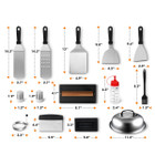 Stainless Steel BBQ Grill Tools (18 Piece Set) product image