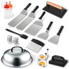 Stainless Steel BBQ Grill Tools (18 Piece Set) product image