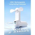 3 in 1 Handheld Mini Fan (2-Pack) product image