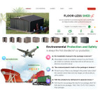 14' x 12' Metal Outdoor Large Steel Storage Sheds  product image